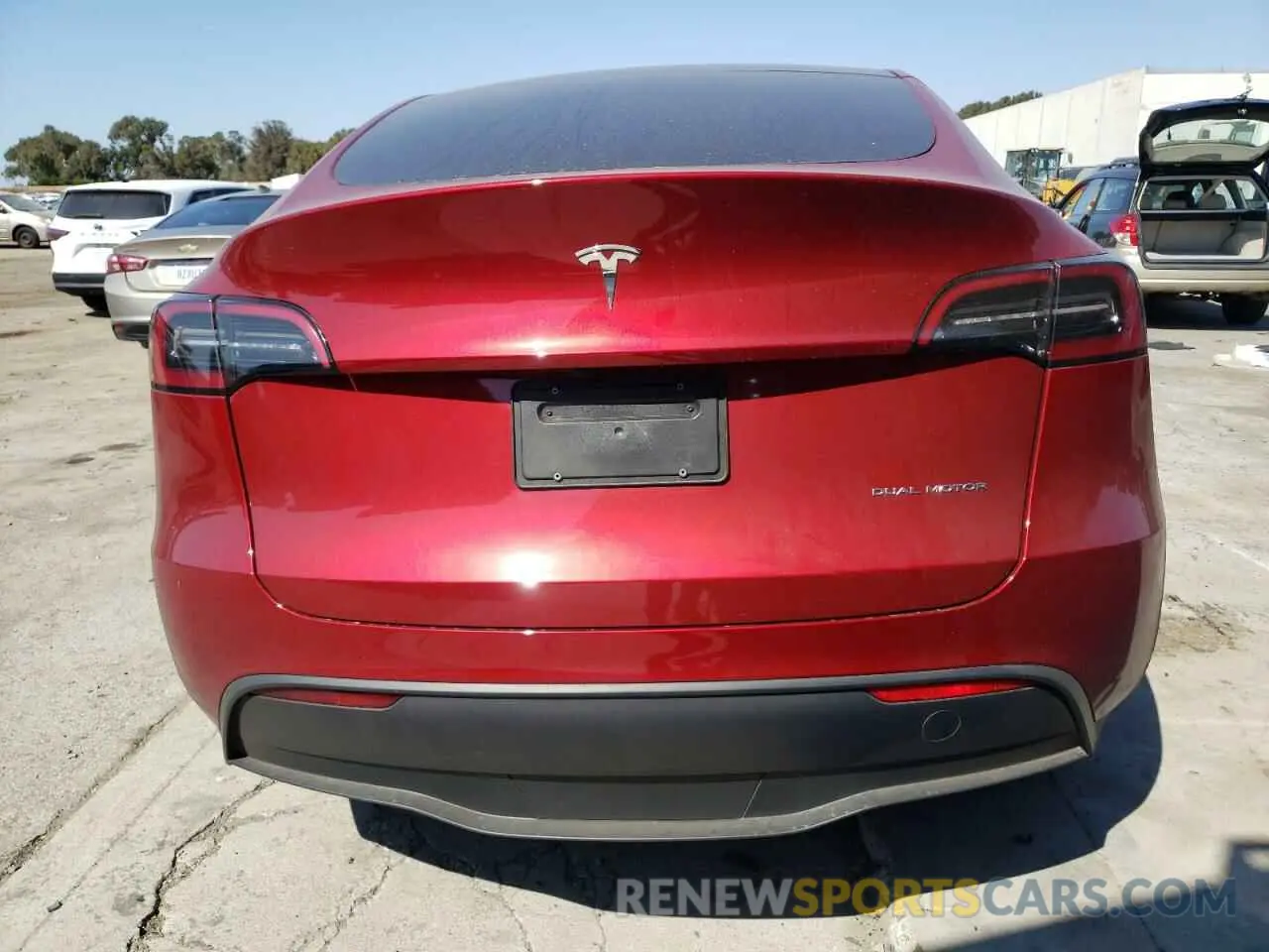 6 Фотография поврежденного автомобиля 7SAYGDEE5RF025312 TESLA MODEL Y 2024