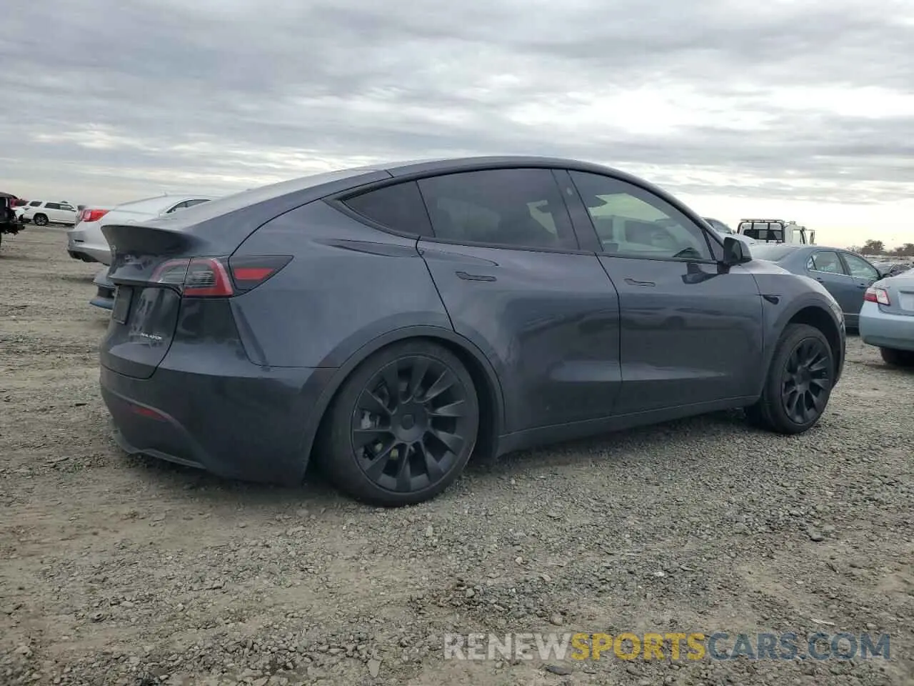 3 Фотография поврежденного автомобиля 7SAYGDEE5RF073327 TESLA MODEL Y 2024