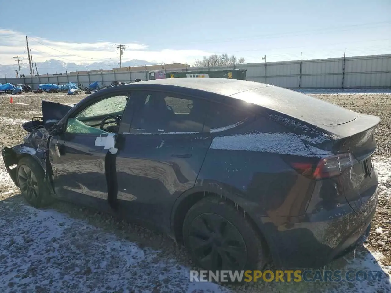 2 Фотография поврежденного автомобиля 7SAYGDEE5RF114359 TESLA MODEL Y 2024