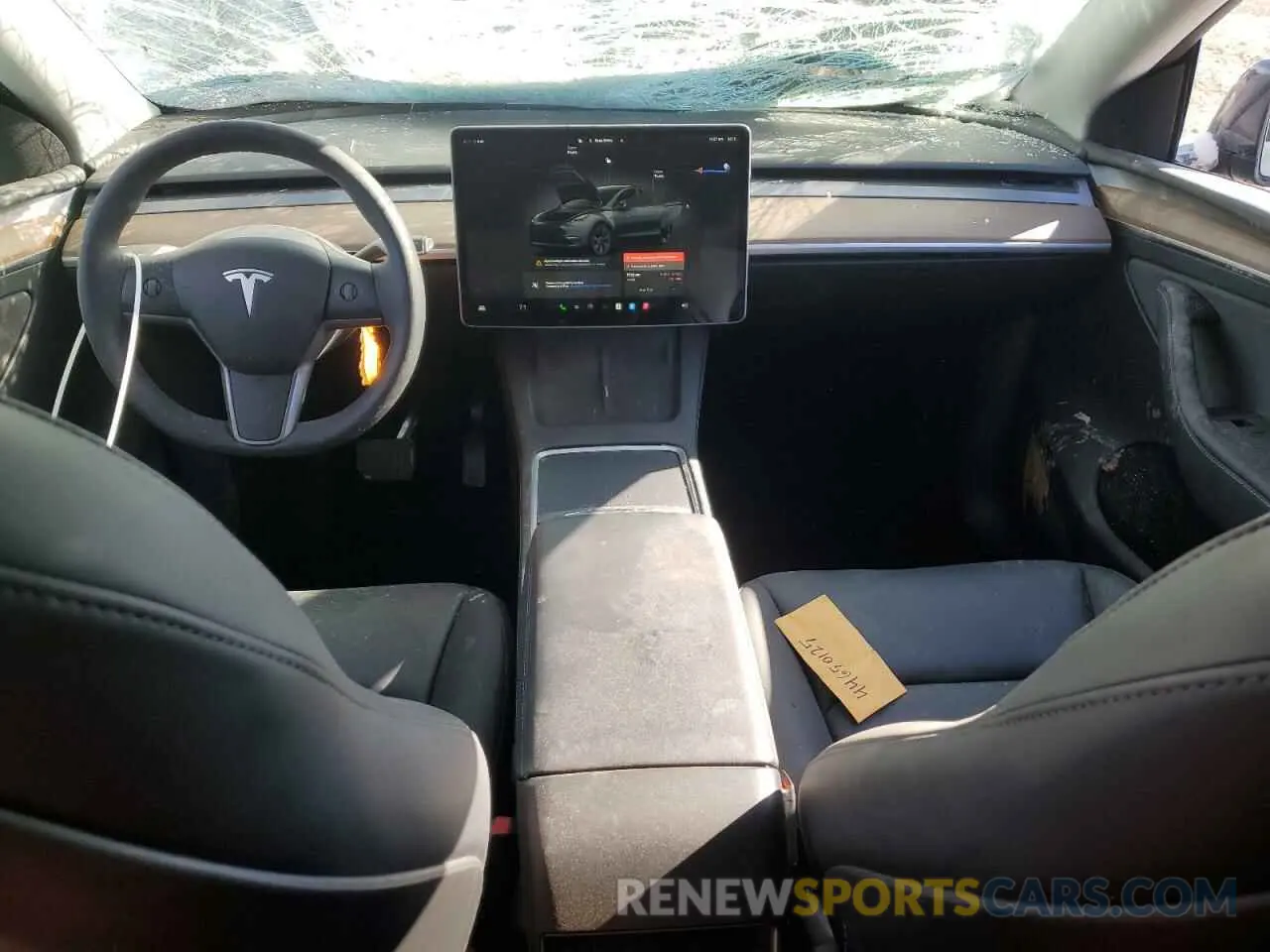 8 Фотография поврежденного автомобиля 7SAYGDEE5RF114359 TESLA MODEL Y 2024