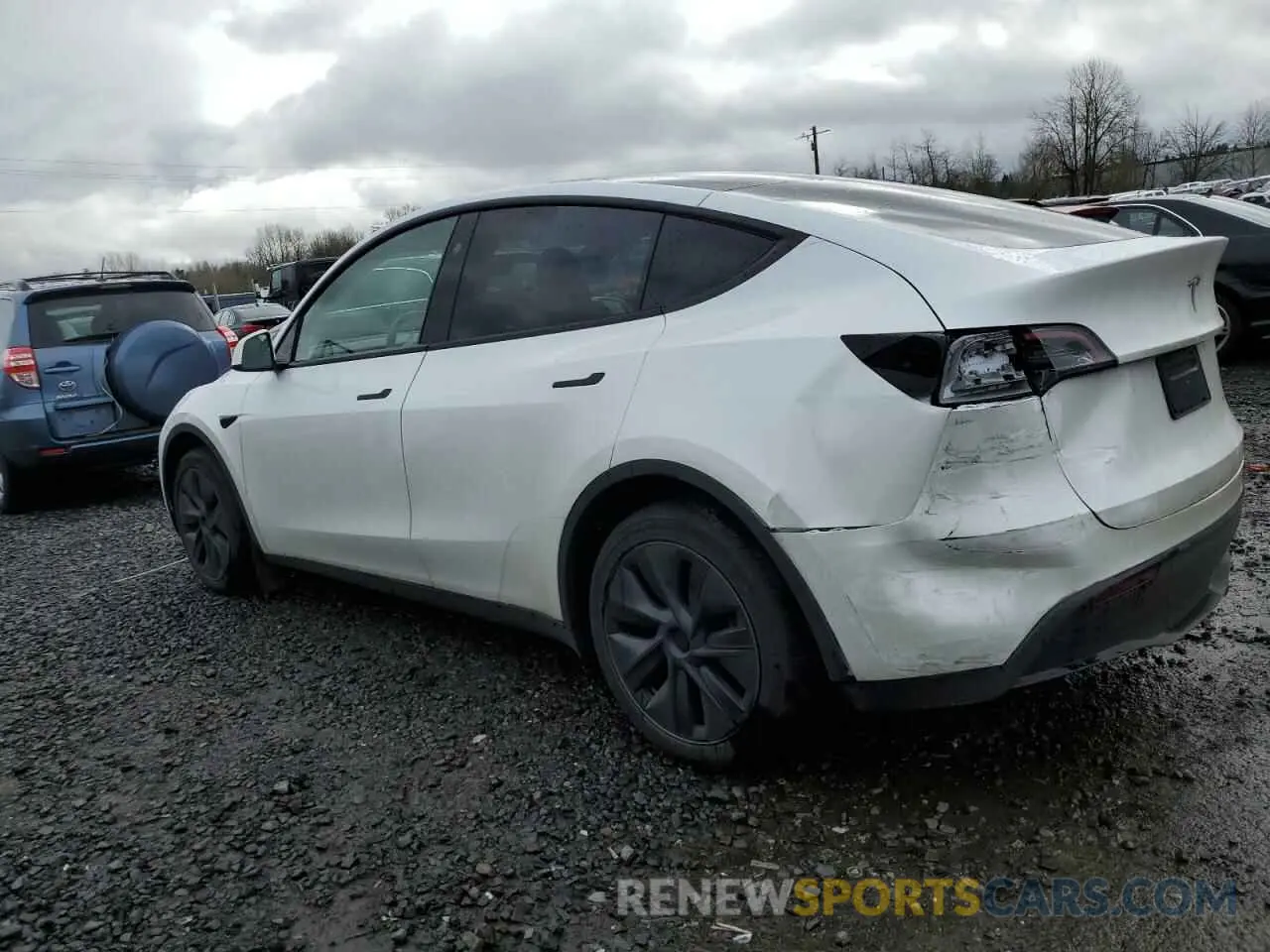 2 Photograph of a damaged car 7SAYGDEE5RF115706 TESLA MODEL Y 2024