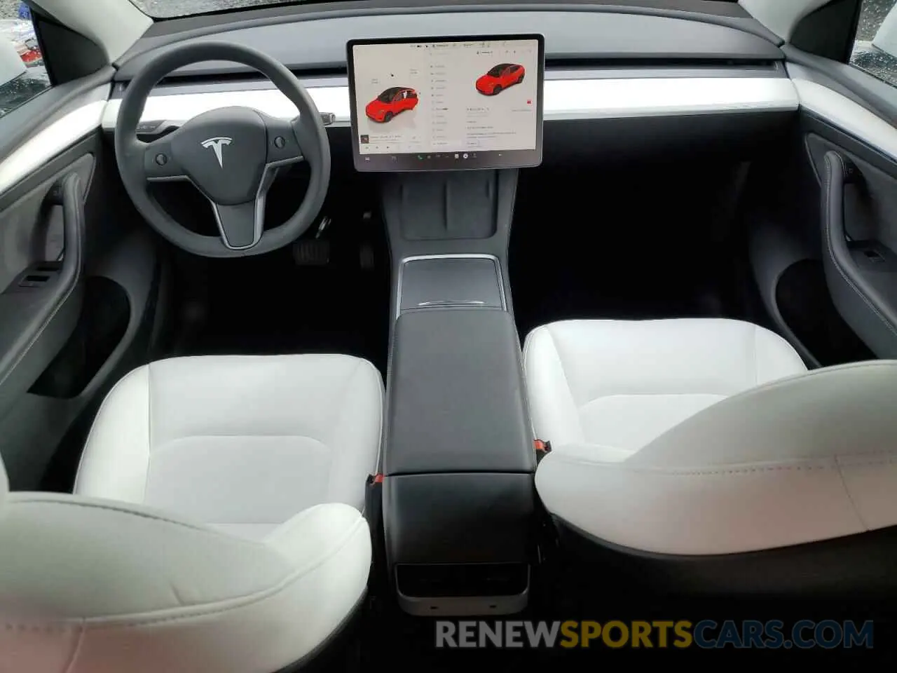 8 Photograph of a damaged car 7SAYGDEE5RF115706 TESLA MODEL Y 2024