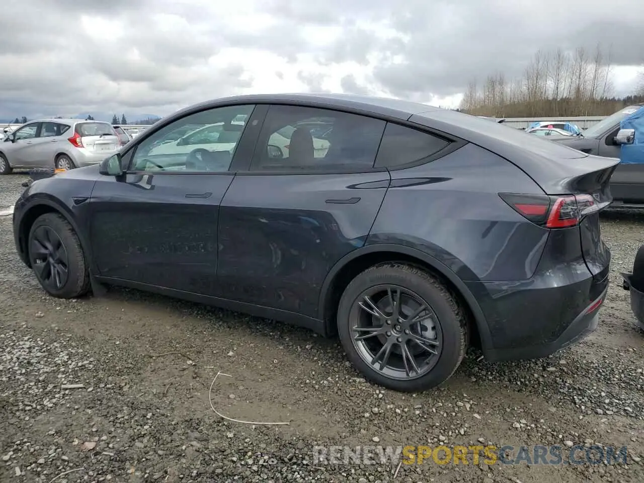 2 Фотография поврежденного автомобиля 7SAYGDEE5RF199560 TESLA MODEL Y 2024