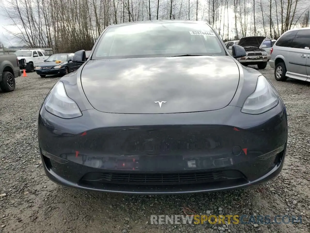 5 Фотография поврежденного автомобиля 7SAYGDEE5RF199560 TESLA MODEL Y 2024