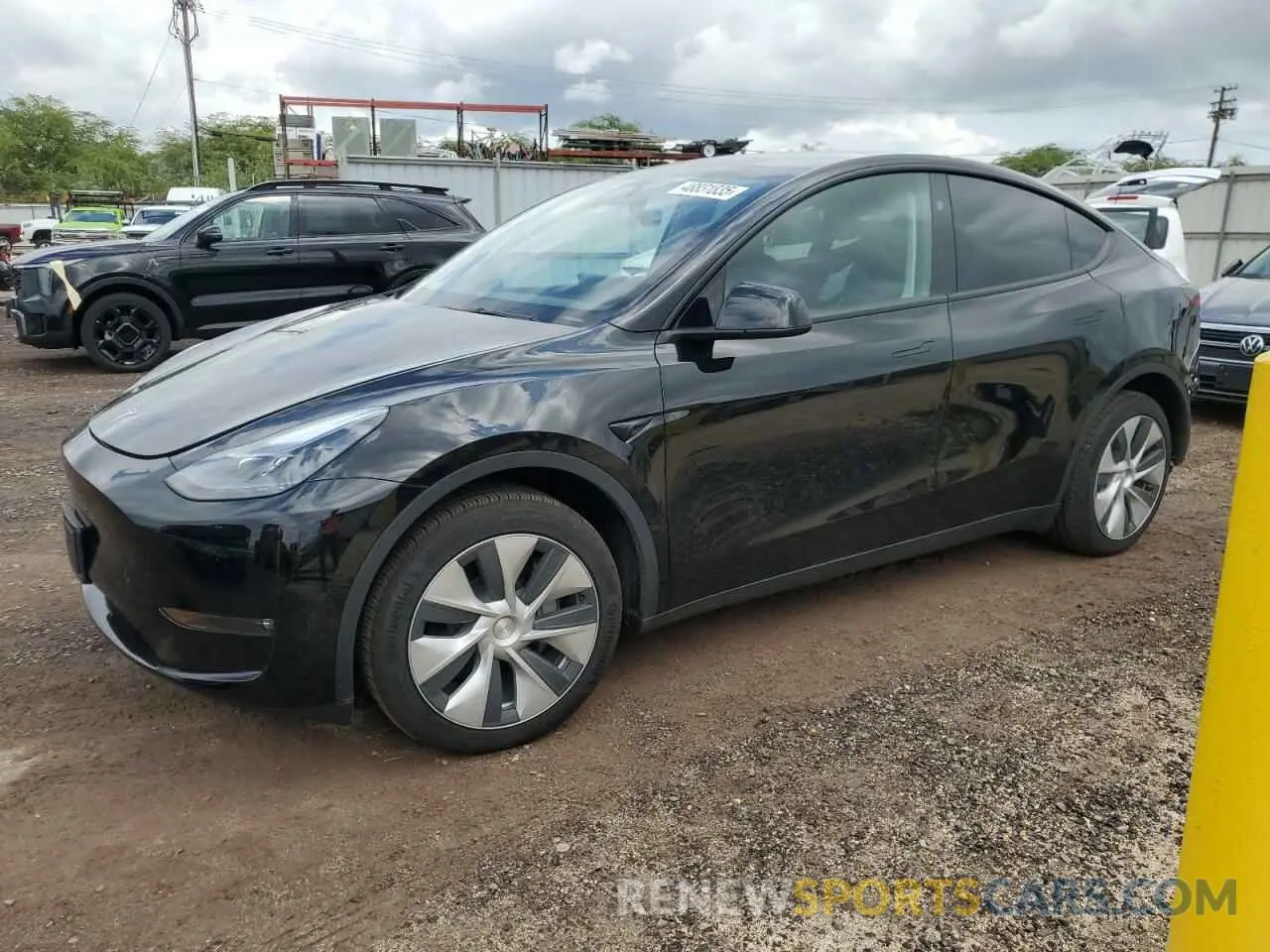 1 Photograph of a damaged car 7SAYGDEE5RF983821 TESLA MODEL Y 2024