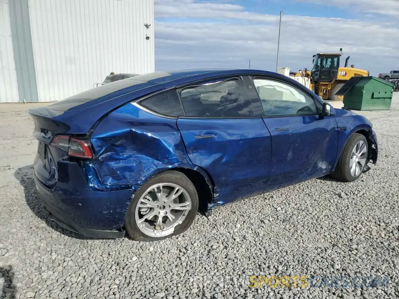 3 Photograph of a damaged car 7SAYGDEE6RA225970 TESLA MODEL Y 2024