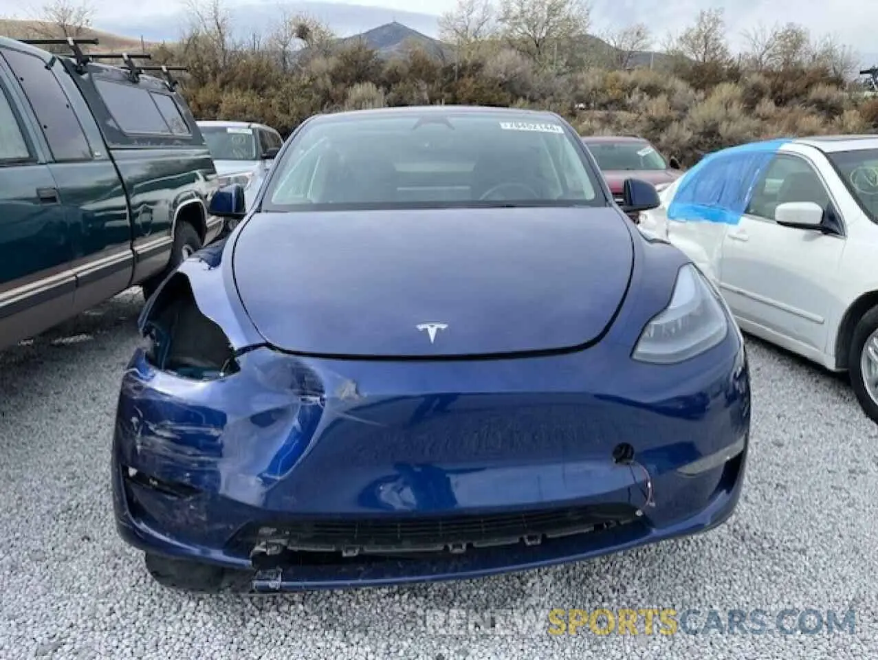 5 Photograph of a damaged car 7SAYGDEE6RA225970 TESLA MODEL Y 2024
