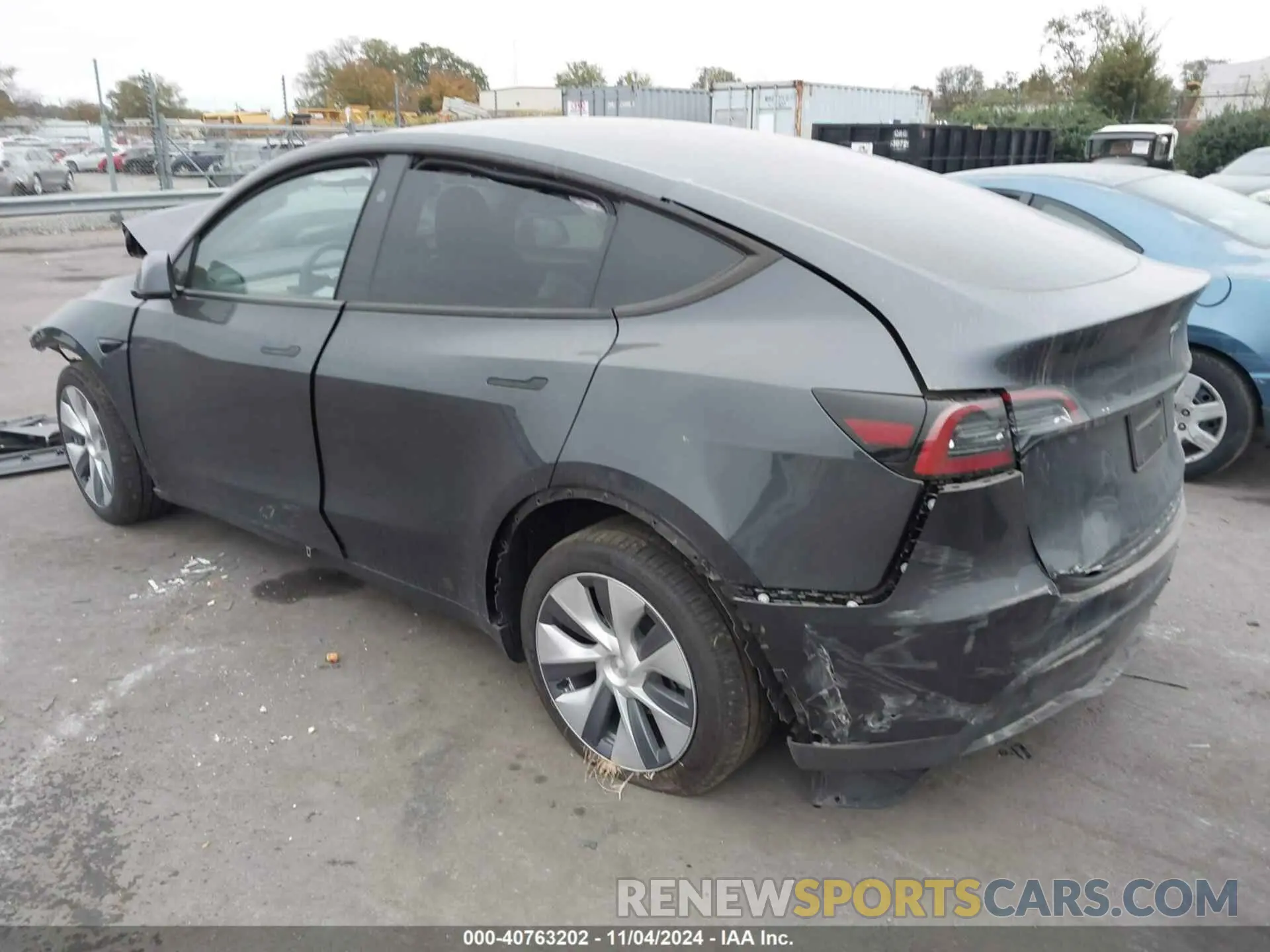 3 Фотография поврежденного автомобиля 7SAYGDEE6RA247824 TESLA MODEL Y 2024