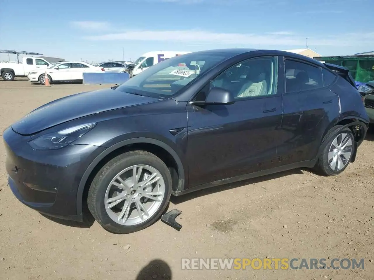 1 Фотография поврежденного автомобиля 7SAYGDEE6RA256328 TESLA MODEL Y 2024