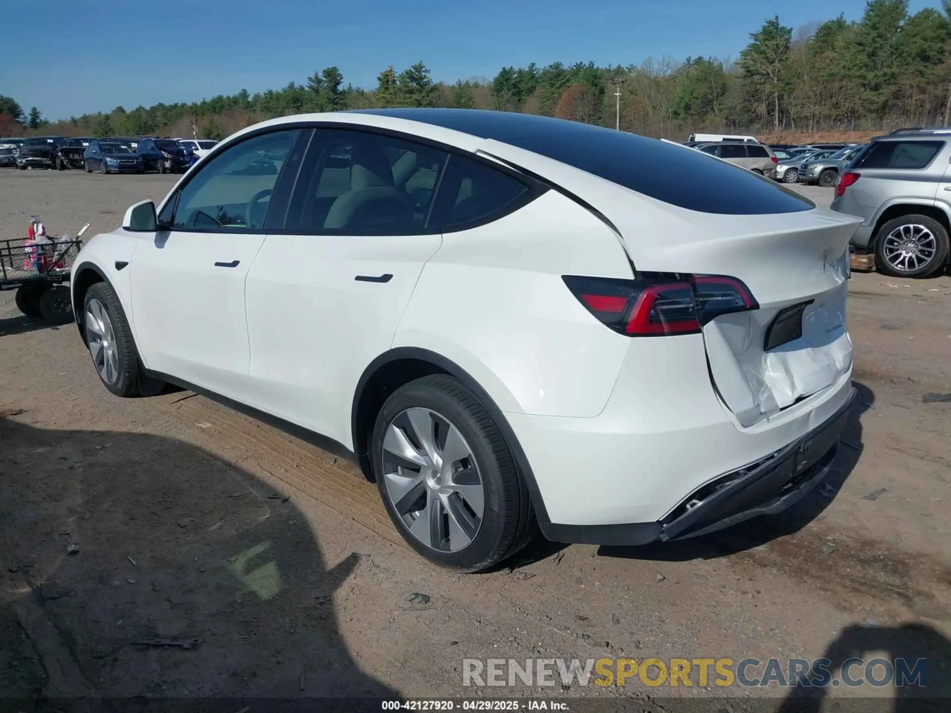 3 Фотография поврежденного автомобиля 7SAYGDEE6RA269435 TESLA MODEL Y 2024