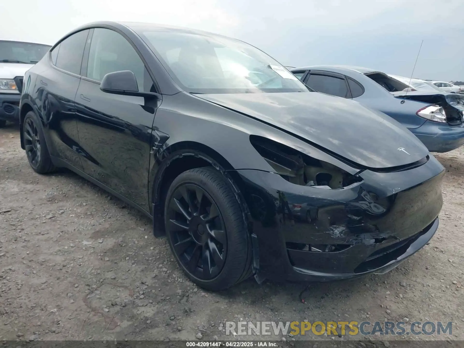1 Фотография поврежденного автомобиля 7SAYGDEE6RA271573 TESLA MODEL Y 2024