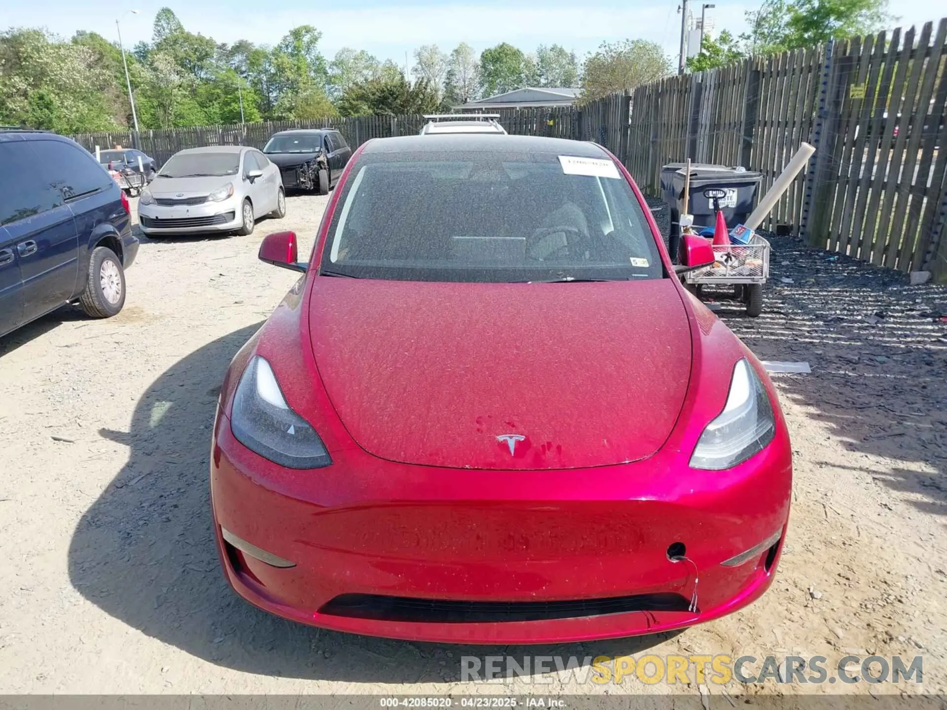 12 Фотография поврежденного автомобиля 7SAYGDEE6RA275784 TESLA MODEL Y 2024