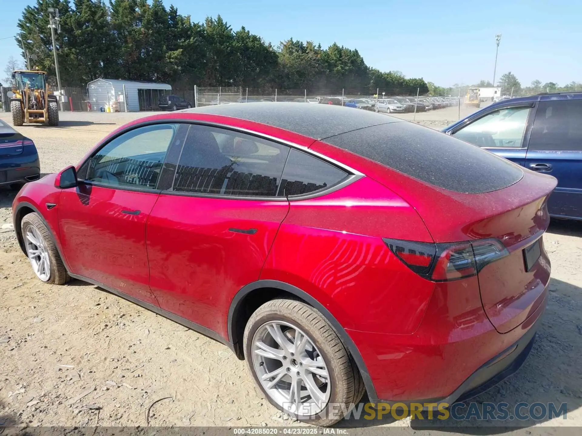 3 Фотография поврежденного автомобиля 7SAYGDEE6RA275784 TESLA MODEL Y 2024