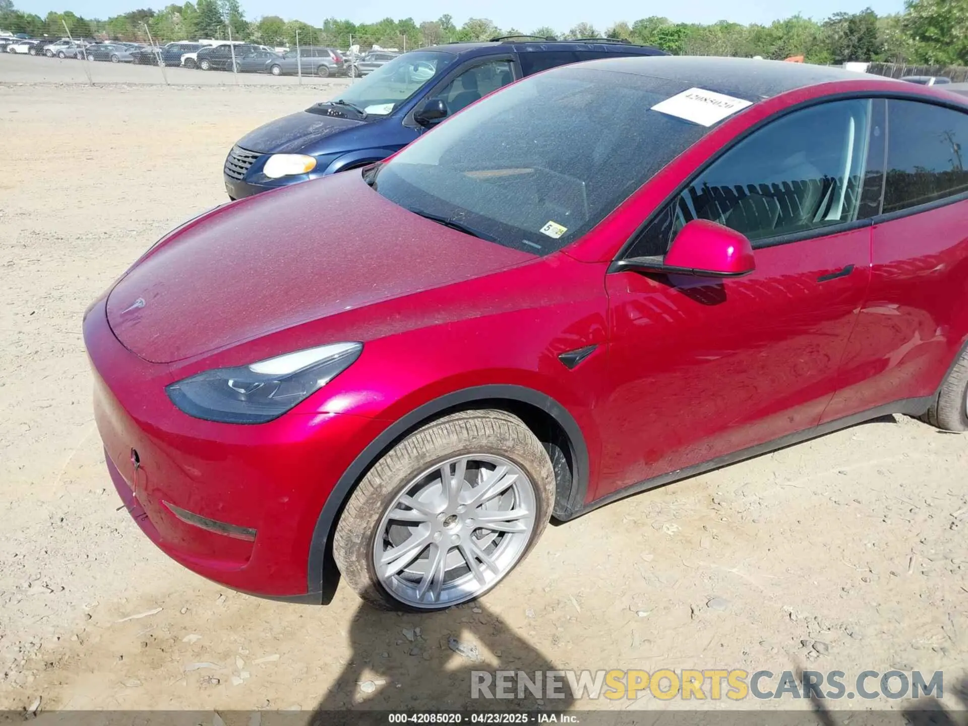 6 Фотография поврежденного автомобиля 7SAYGDEE6RA275784 TESLA MODEL Y 2024