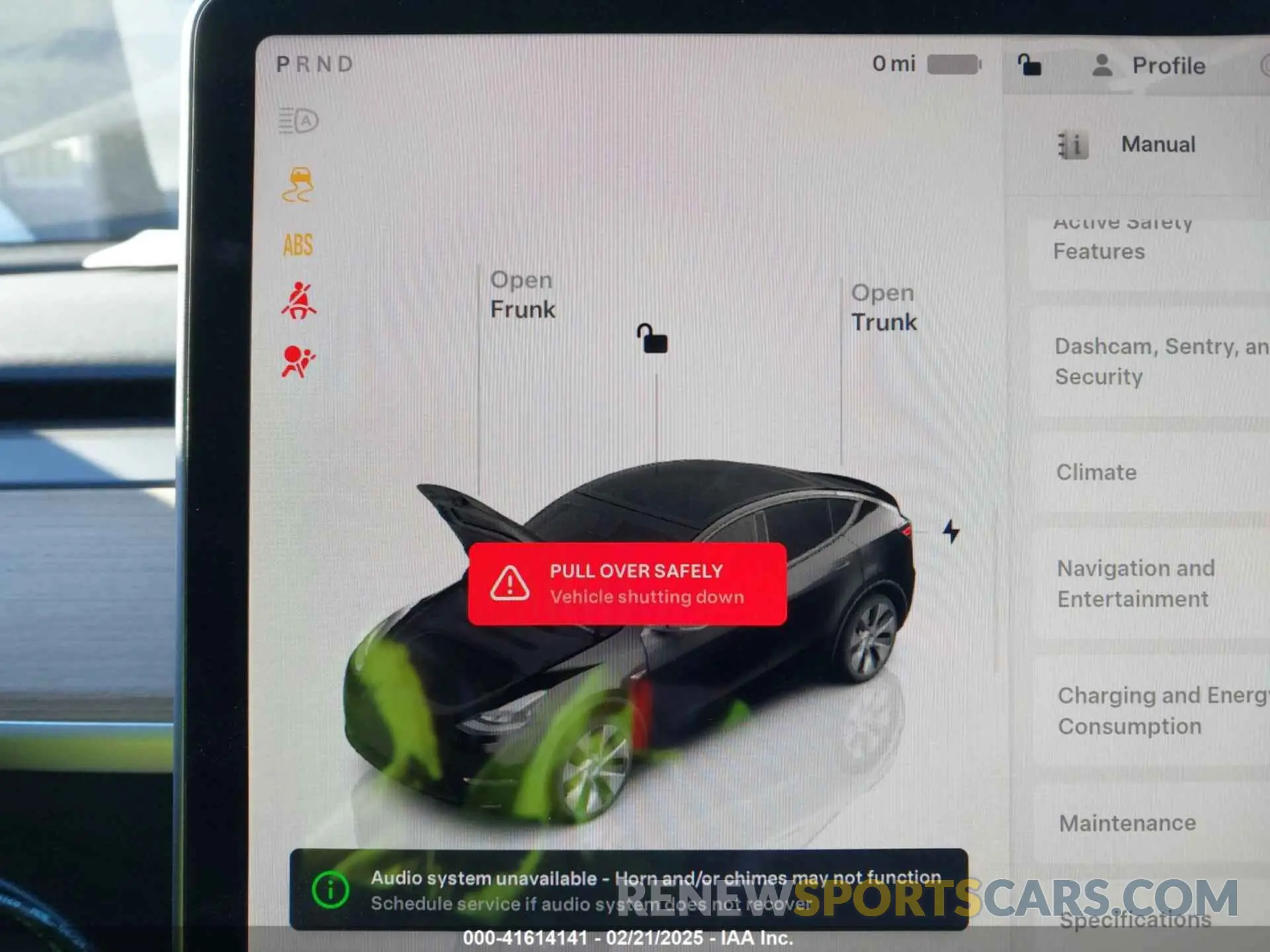 7 Photograph of a damaged car 7SAYGDEE6RA276983 TESLA MODEL Y 2024