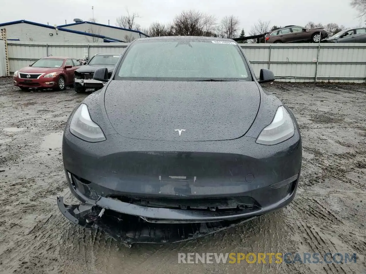 5 Фотография поврежденного автомобиля 7SAYGDEE6RA278636 TESLA MODEL Y 2024