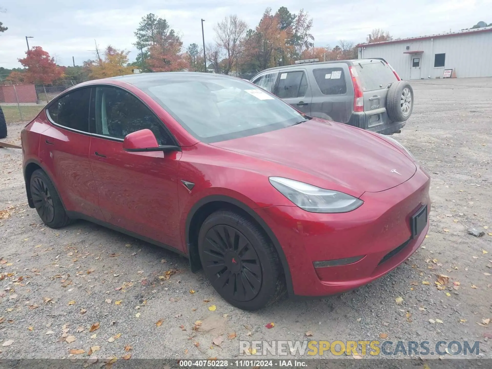 1 Photograph of a damaged car 7SAYGDEE6RA310761 TESLA MODEL Y 2024