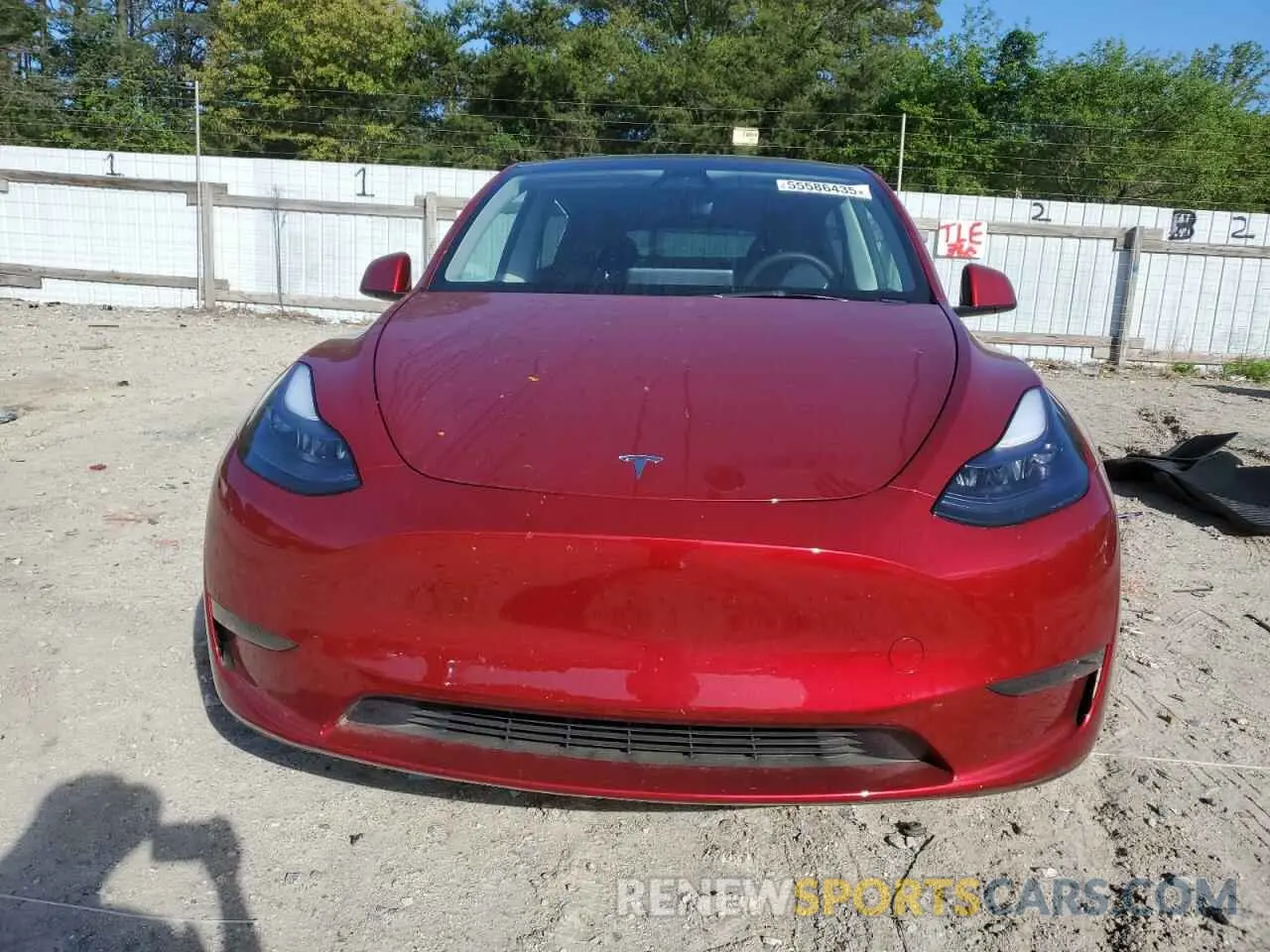 5 Photograph of a damaged car 7SAYGDEE6RA318973 TESLA MODEL Y 2024