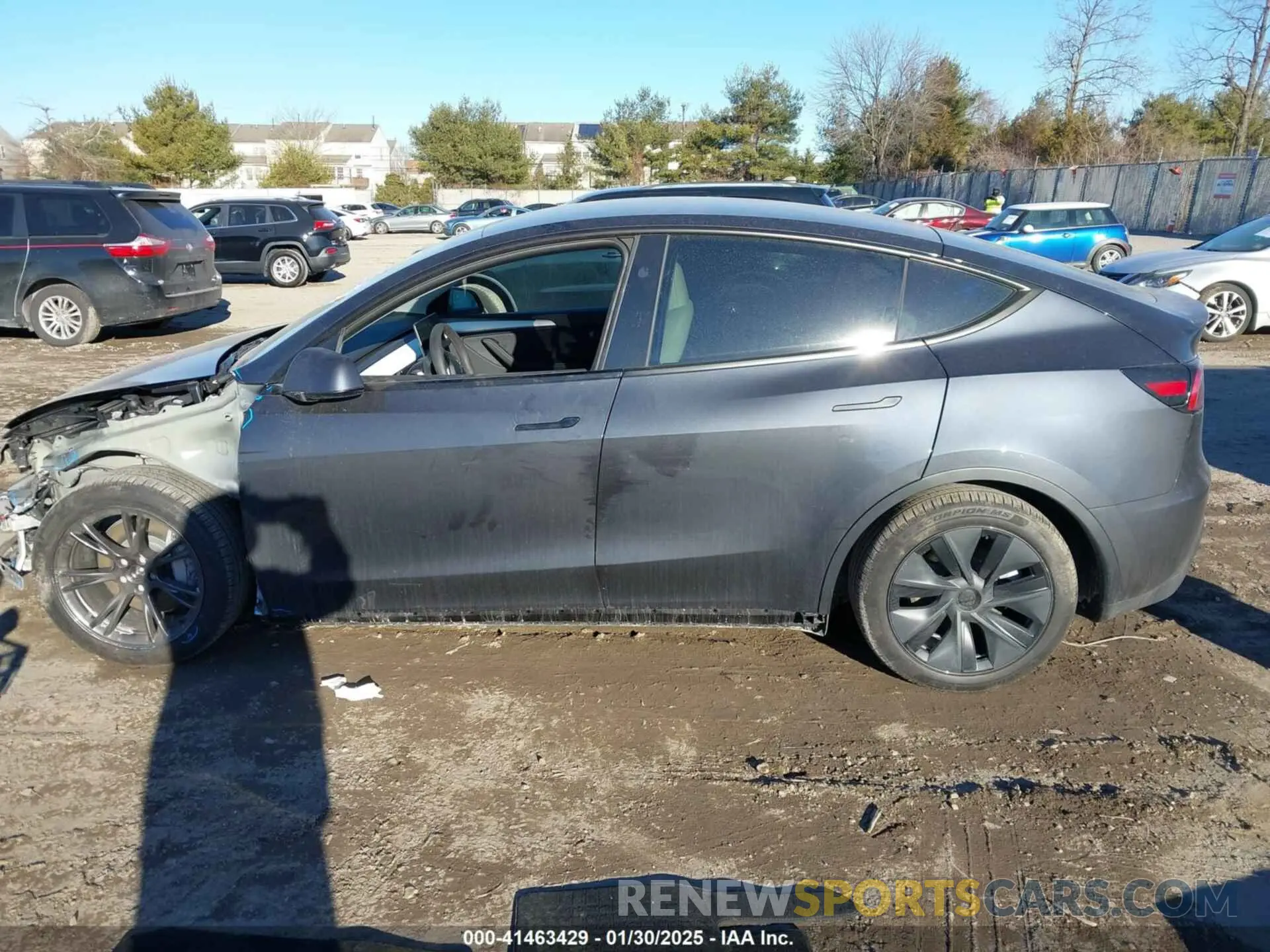 14 Фотография поврежденного автомобиля 7SAYGDEE6RA321453 TESLA MODEL Y 2024