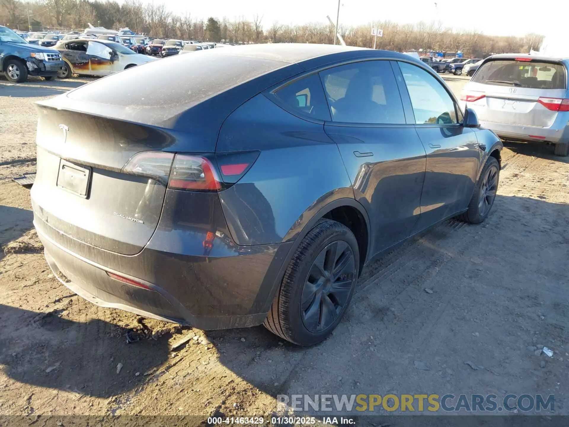 4 Фотография поврежденного автомобиля 7SAYGDEE6RA321453 TESLA MODEL Y 2024
