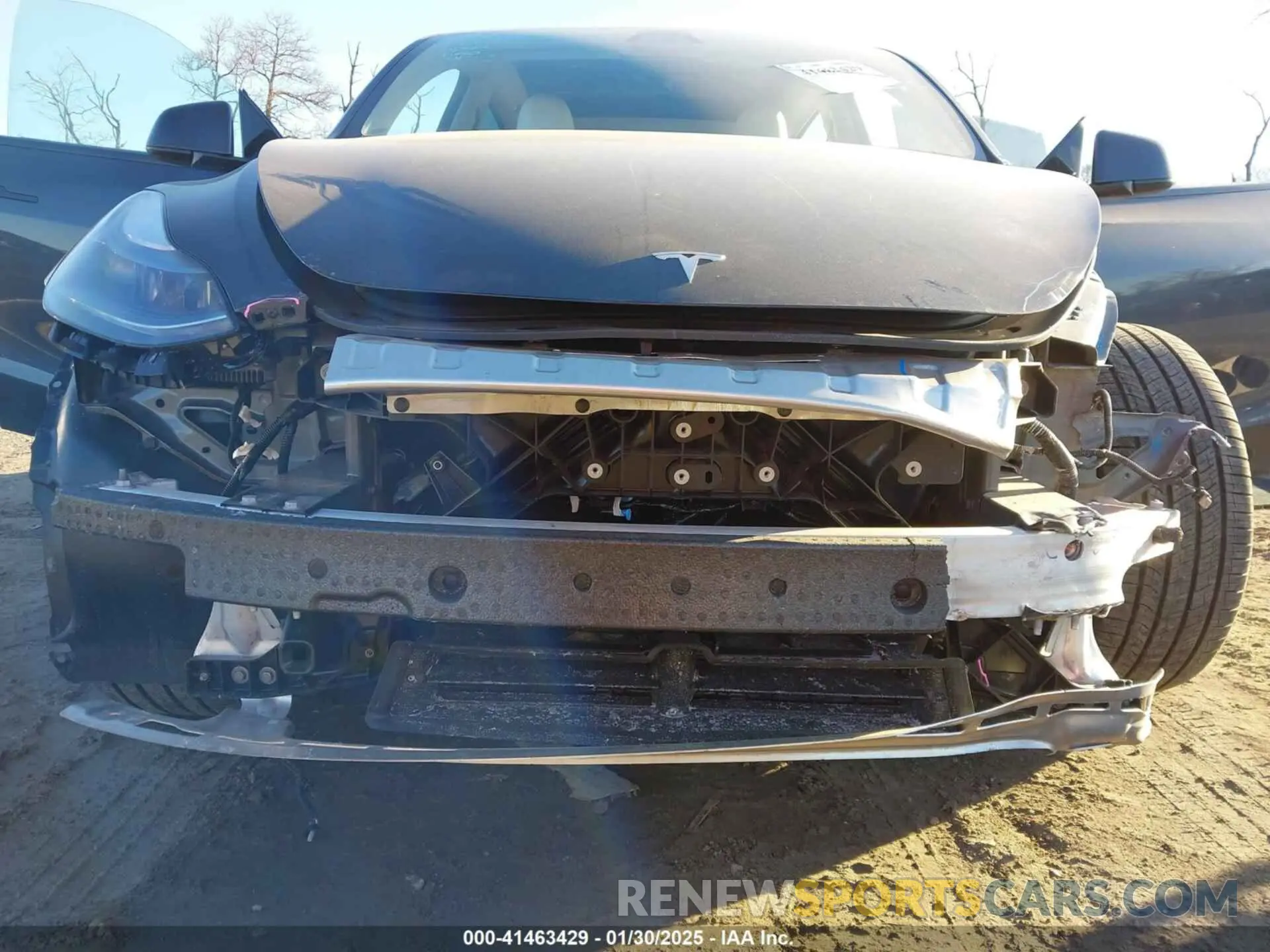 6 Фотография поврежденного автомобиля 7SAYGDEE6RA321453 TESLA MODEL Y 2024