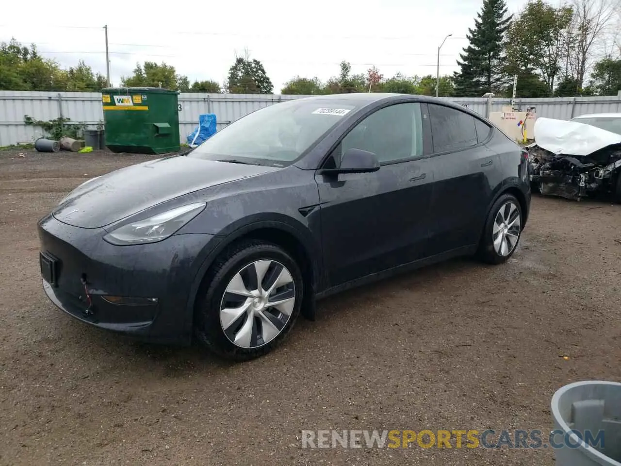 1 Photograph of a damaged car 7SAYGDEE6RF019714 TESLA MODEL Y 2024