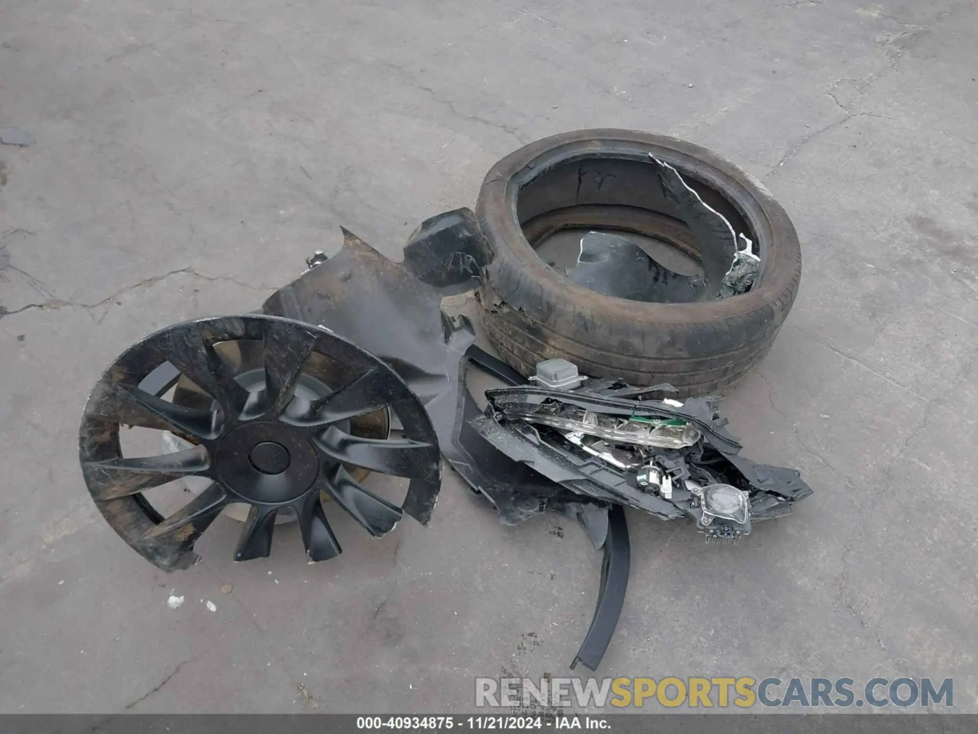 12 Фотография поврежденного автомобиля 7SAYGDEE6RF025657 TESLA MODEL Y 2024