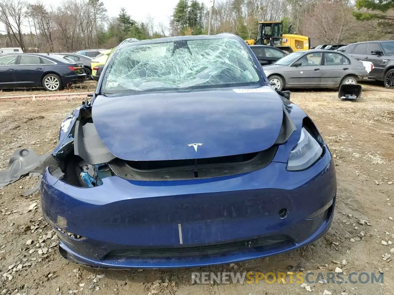 5 Фотография поврежденного автомобиля 7SAYGDEE6RF036075 TESLA MODEL Y 2024