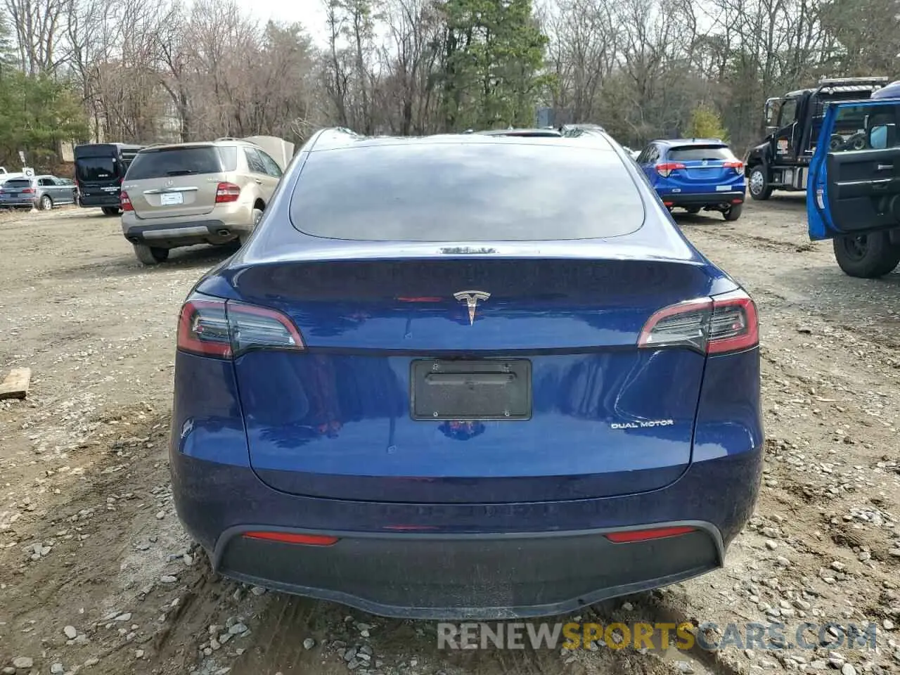 6 Фотография поврежденного автомобиля 7SAYGDEE6RF036075 TESLA MODEL Y 2024