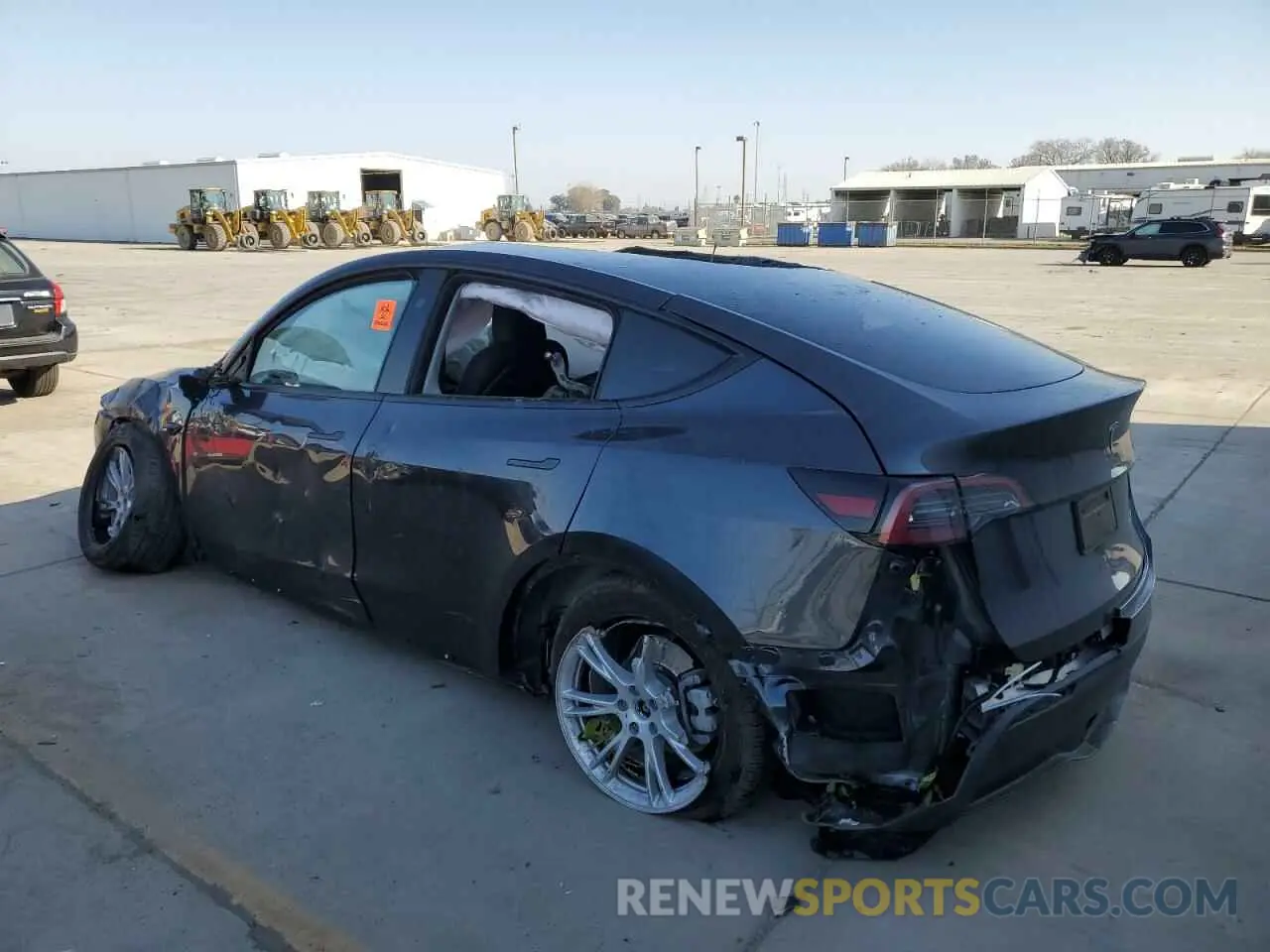 2 Photograph of a damaged car 7SAYGDEE6RF063230 TESLA MODEL Y 2024