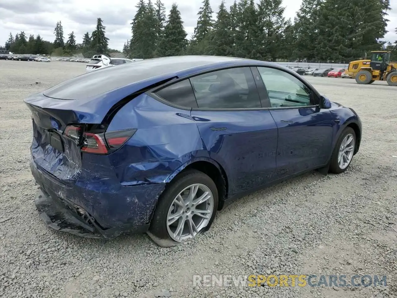 3 Фотография поврежденного автомобиля 7SAYGDEE6RF084627 TESLA MODEL Y 2024