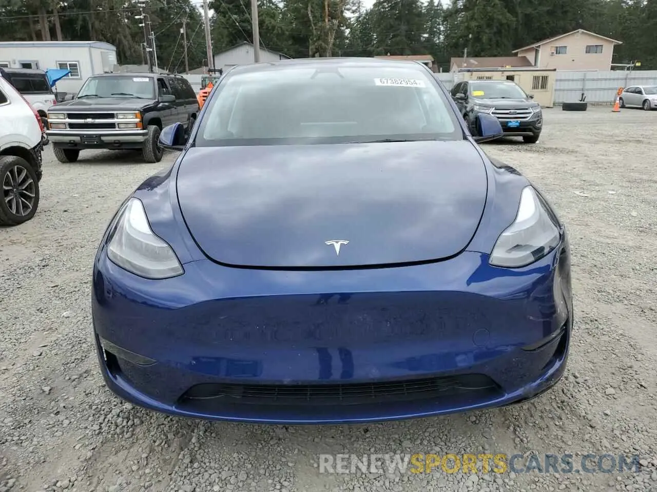 5 Фотография поврежденного автомобиля 7SAYGDEE6RF084627 TESLA MODEL Y 2024