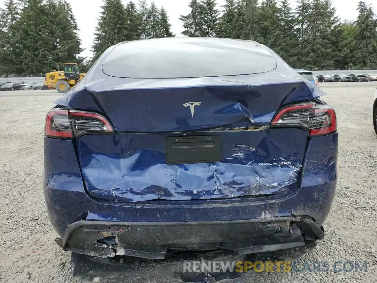 6 Фотография поврежденного автомобиля 7SAYGDEE6RF084627 TESLA MODEL Y 2024