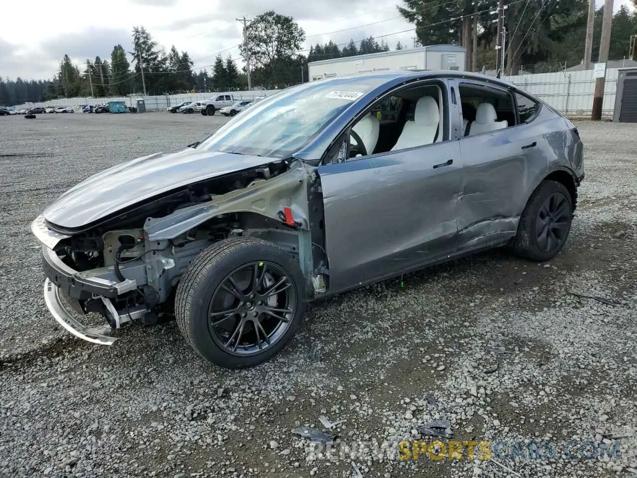 1 Фотография поврежденного автомобиля 7SAYGDEE6RF104018 TESLA MODEL Y 2024