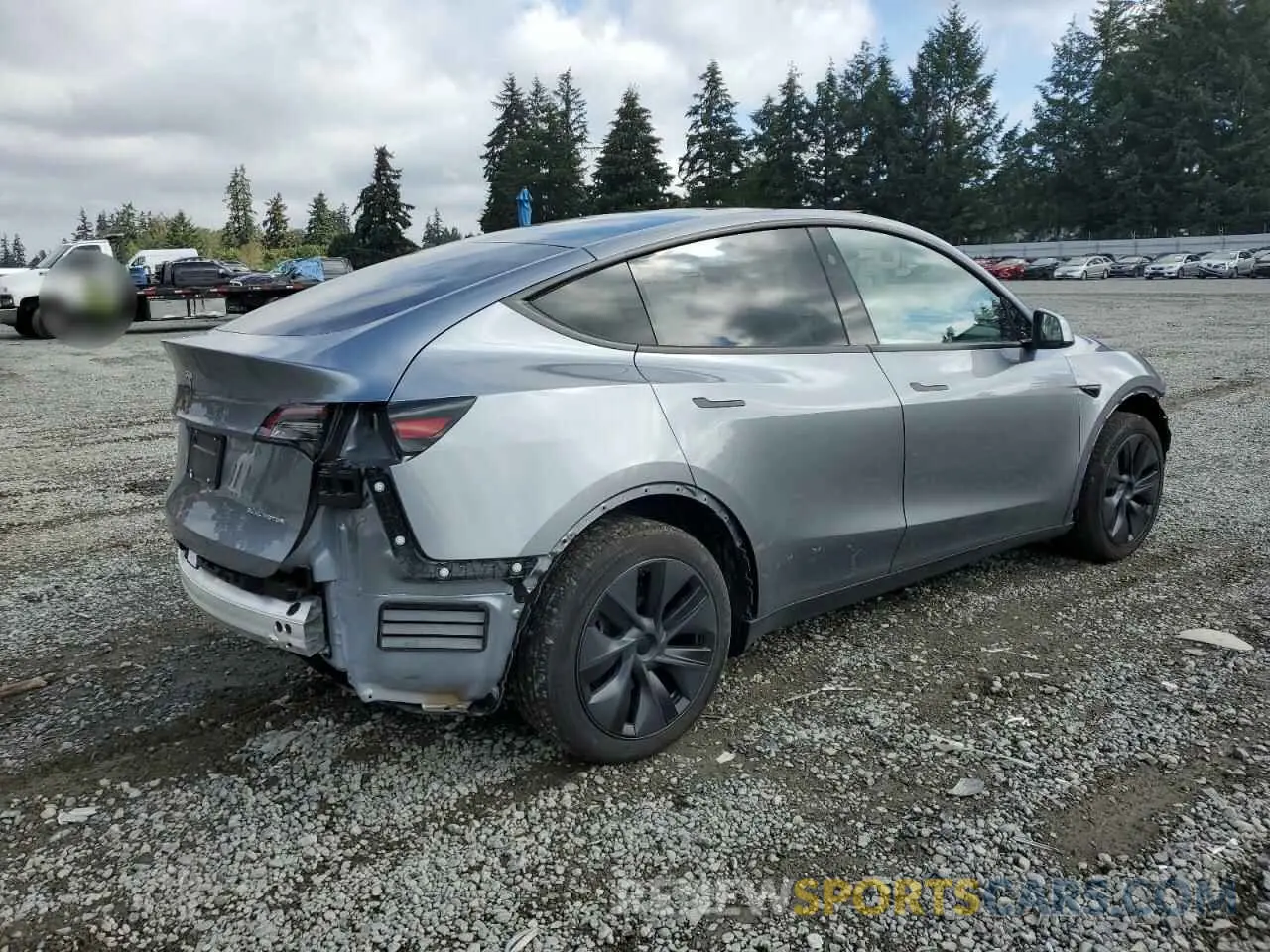 3 Фотография поврежденного автомобиля 7SAYGDEE6RF104018 TESLA MODEL Y 2024