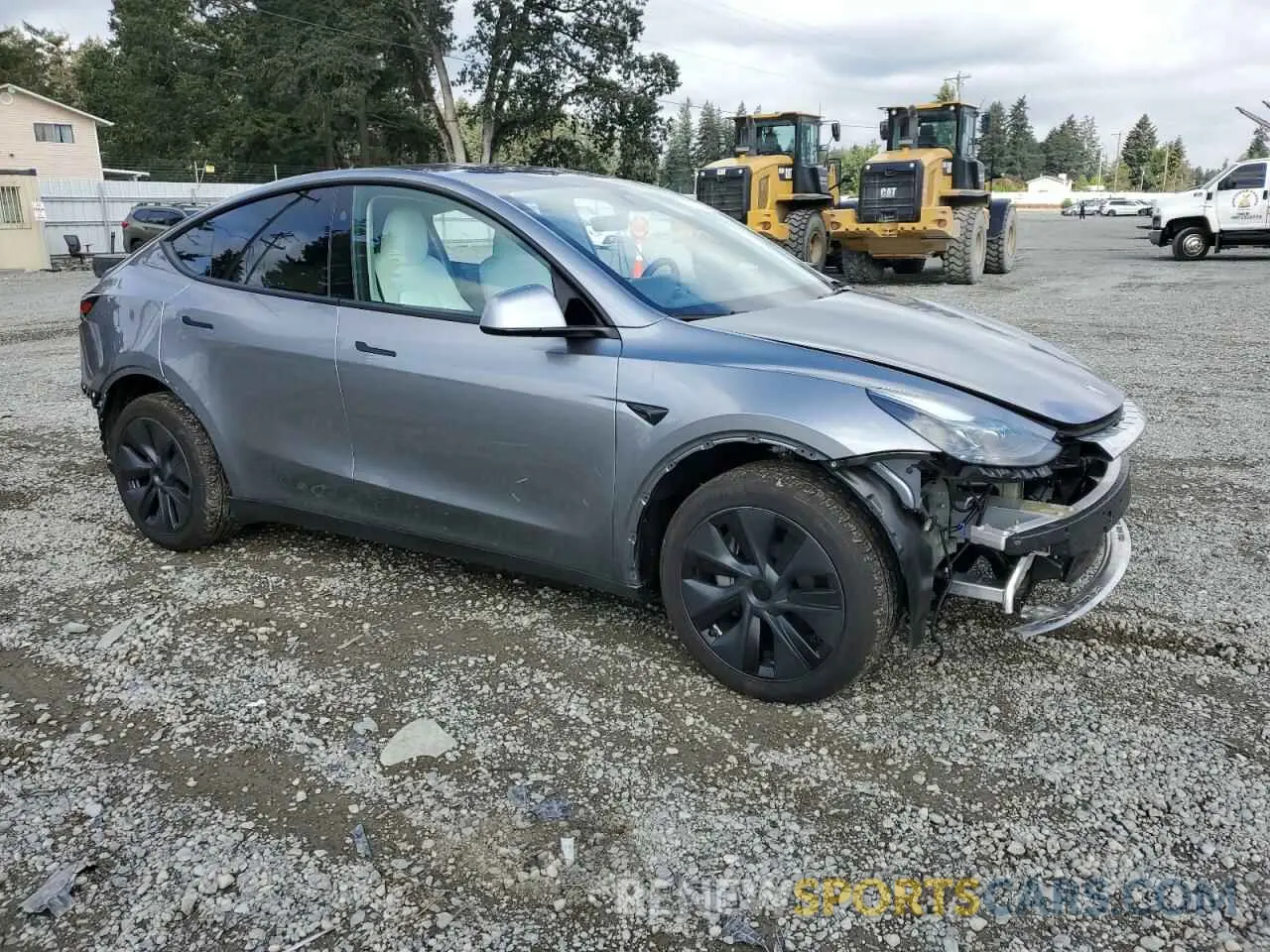 4 Фотография поврежденного автомобиля 7SAYGDEE6RF104018 TESLA MODEL Y 2024