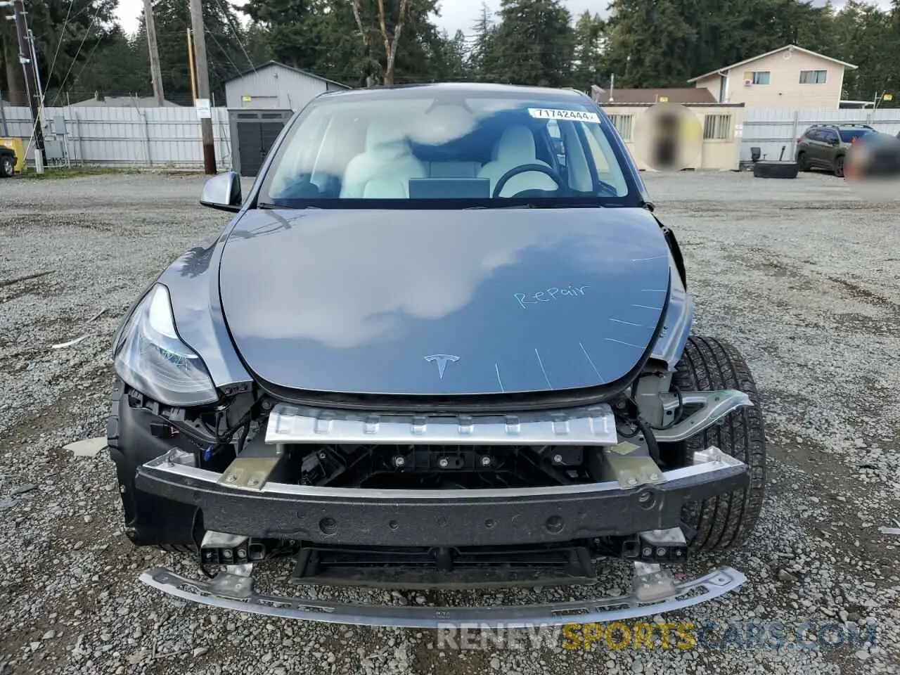 5 Фотография поврежденного автомобиля 7SAYGDEE6RF104018 TESLA MODEL Y 2024