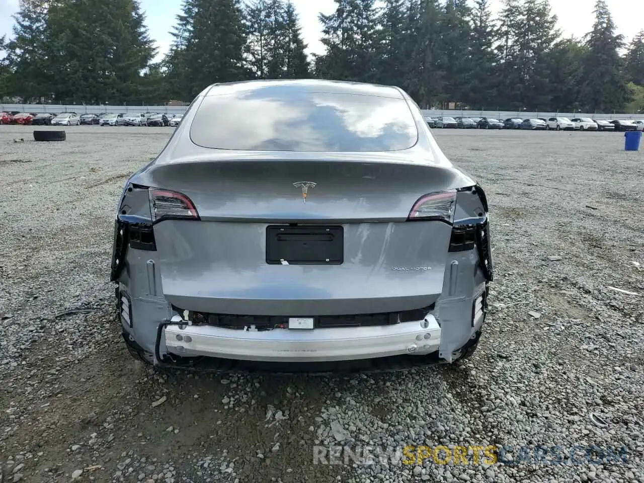 6 Фотография поврежденного автомобиля 7SAYGDEE6RF104018 TESLA MODEL Y 2024