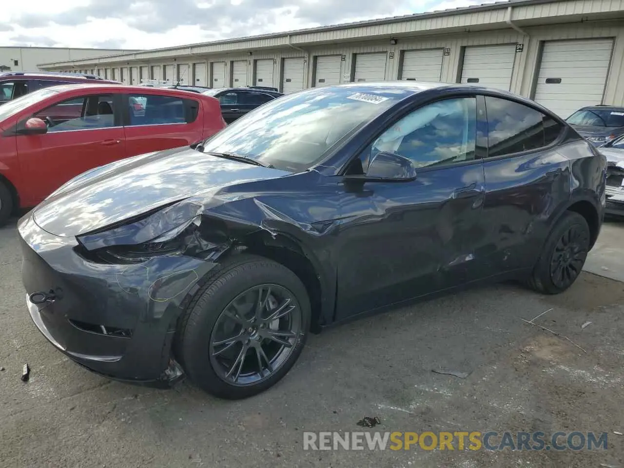 1 Photograph of a damaged car 7SAYGDEE6RF161464 TESLA MODEL Y 2024