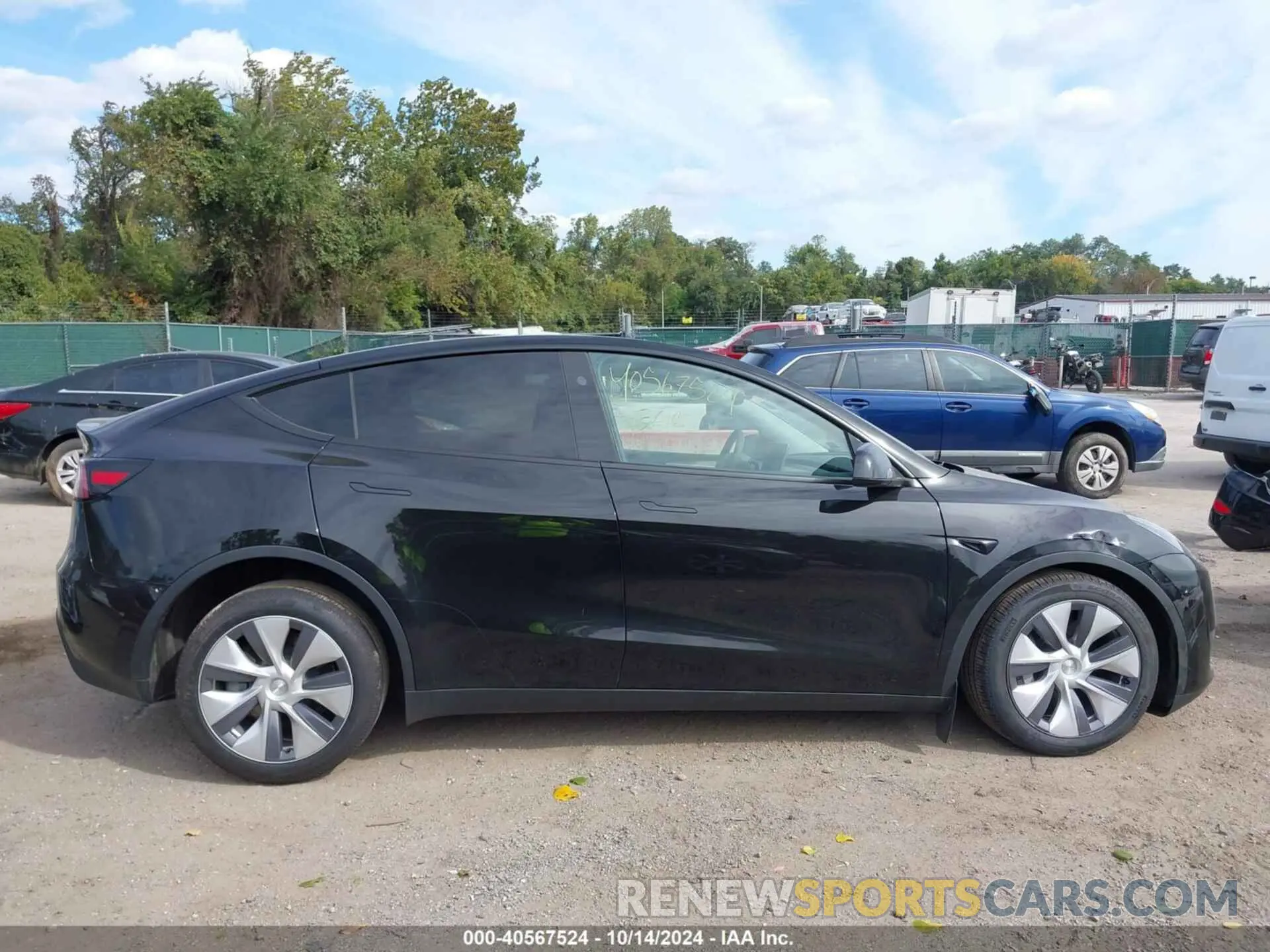 14 Фотография поврежденного автомобиля 7SAYGDEE7RA235097 TESLA MODEL Y 2024