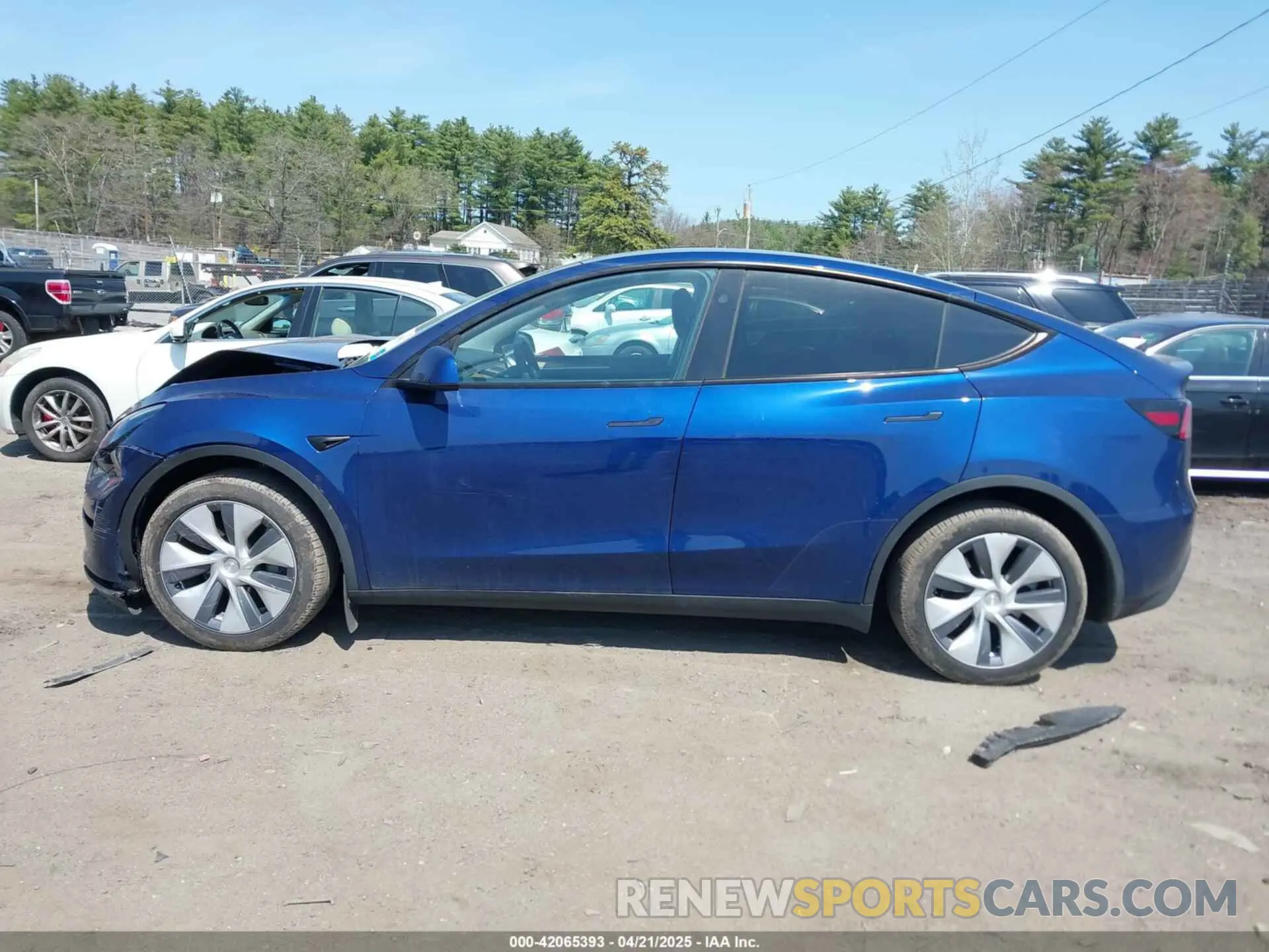 14 Фотография поврежденного автомобиля 7SAYGDEE7RA240977 TESLA MODEL Y 2024
