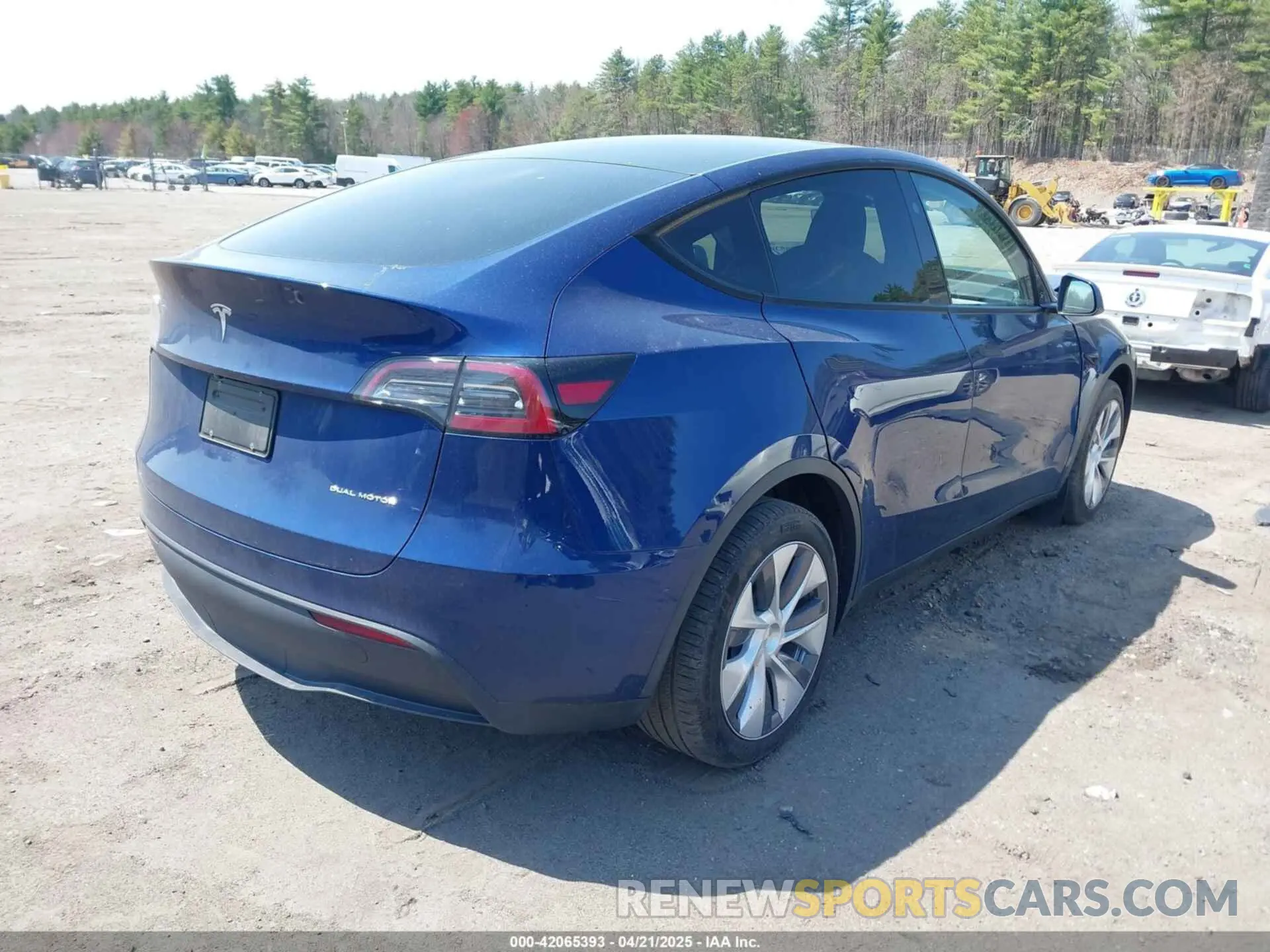 4 Фотография поврежденного автомобиля 7SAYGDEE7RA240977 TESLA MODEL Y 2024