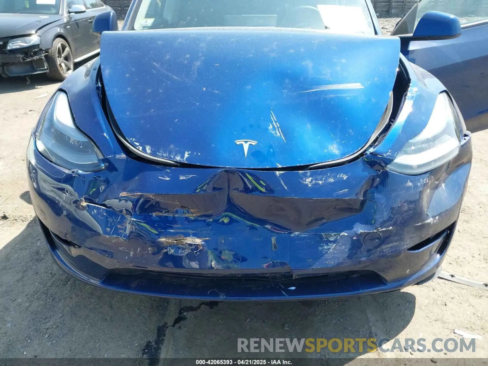6 Фотография поврежденного автомобиля 7SAYGDEE7RA240977 TESLA MODEL Y 2024