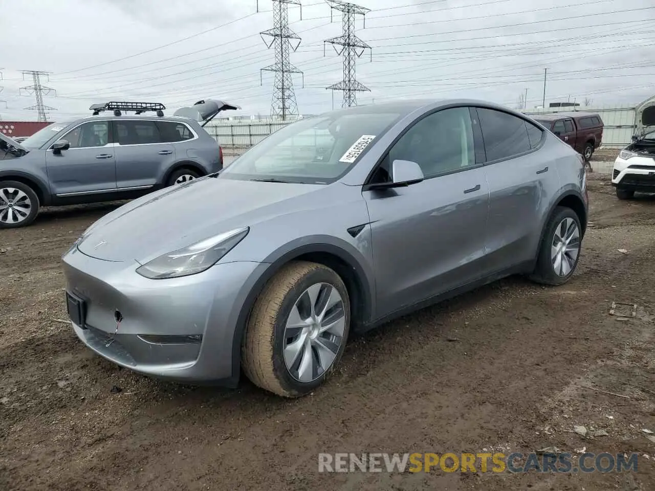 1 Фотография поврежденного автомобиля 7SAYGDEE7RA288057 TESLA MODEL Y 2024