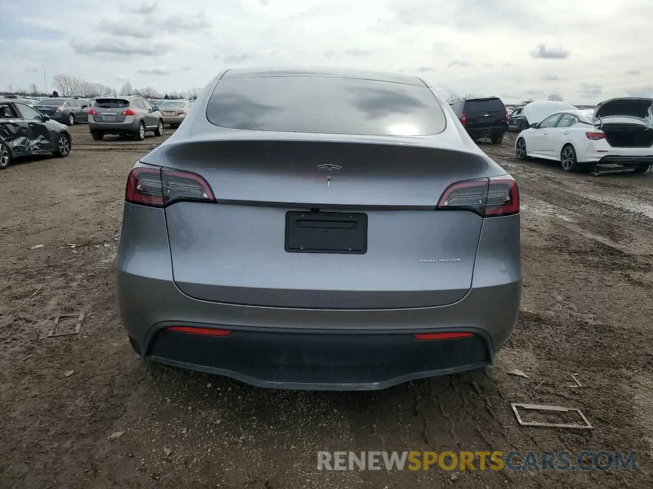 6 Фотография поврежденного автомобиля 7SAYGDEE7RA288057 TESLA MODEL Y 2024
