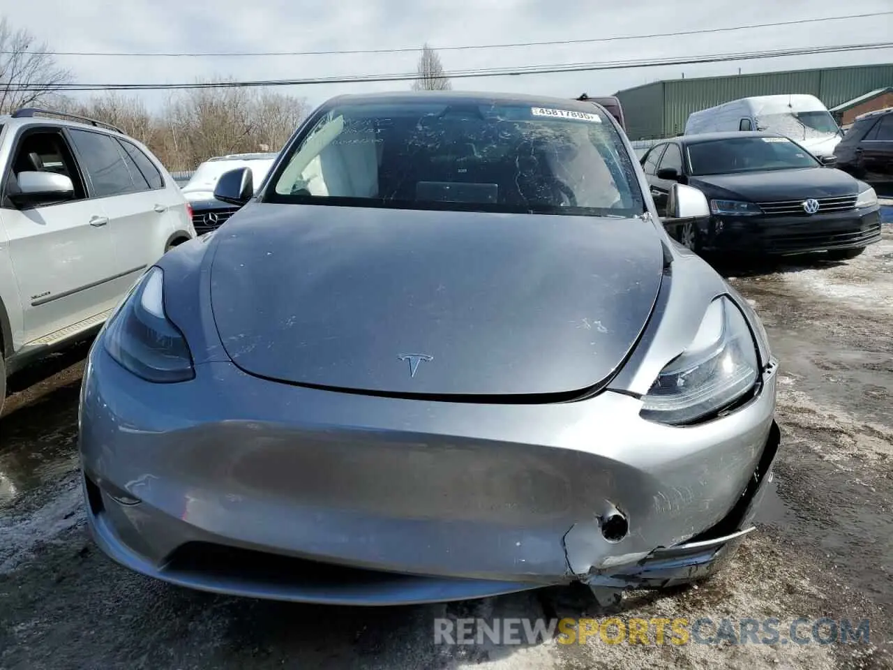 5 Photograph of a damaged car 7SAYGDEE7RA330095 TESLA MODEL Y 2024