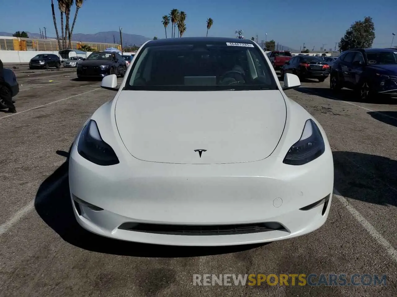 5 Фотография поврежденного автомобиля 7SAYGDEE7RF076424 TESLA MODEL Y 2024