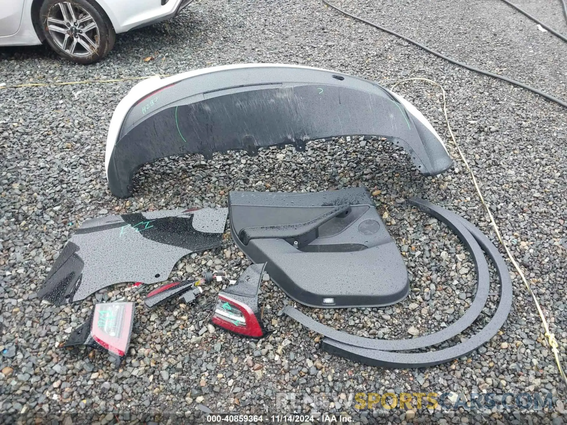 12 Photograph of a damaged car 7SAYGDEE7RF083700 TESLA MODEL Y 2024