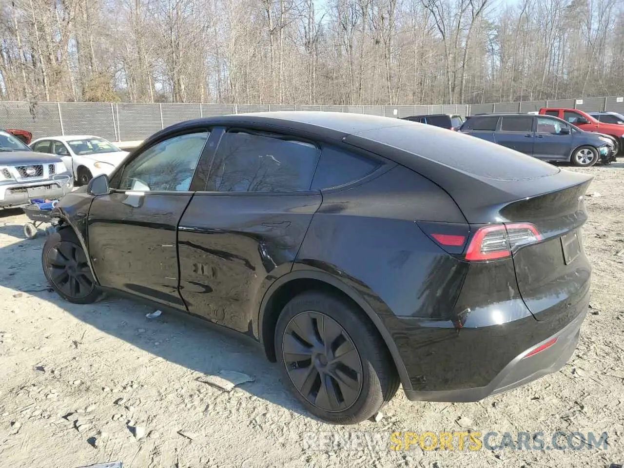 2 Photograph of a damaged car 7SAYGDEE7RF200983 TESLA MODEL Y 2024