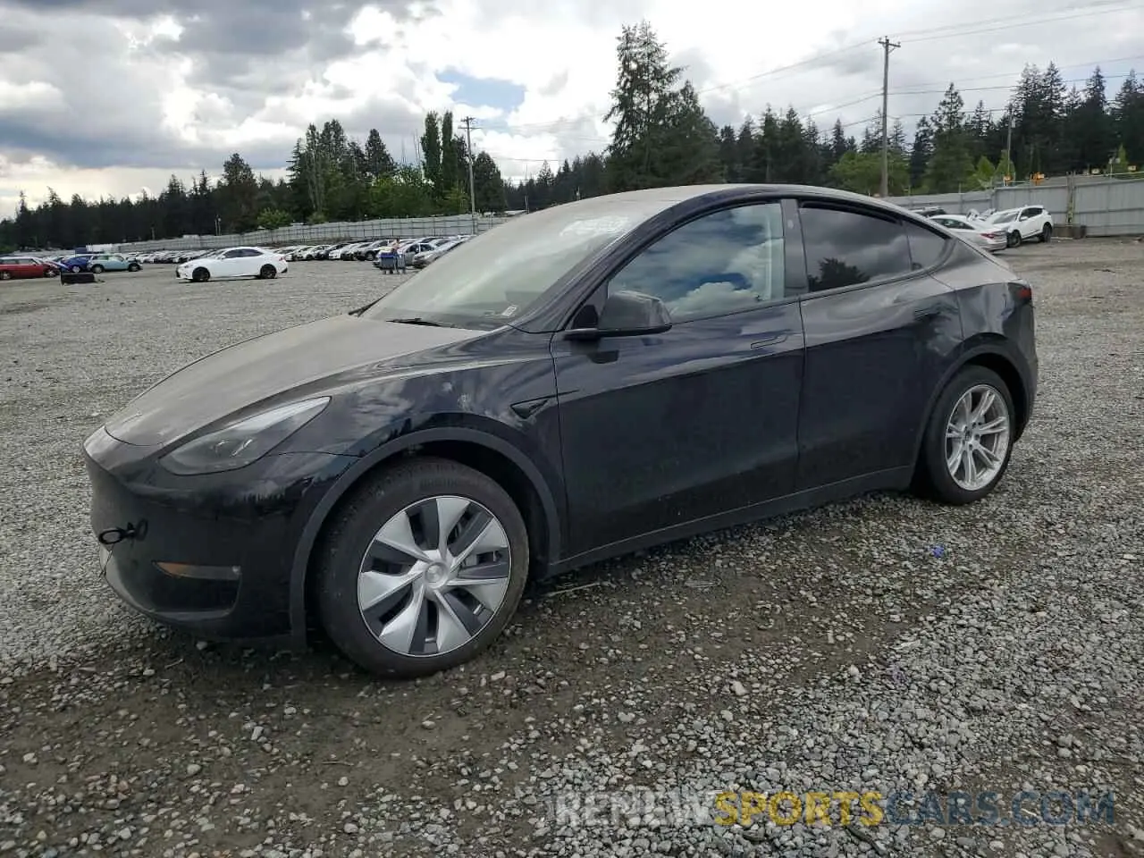 1 Фотография поврежденного автомобиля 7SAYGDEE7RF985344 TESLA MODEL Y 2024